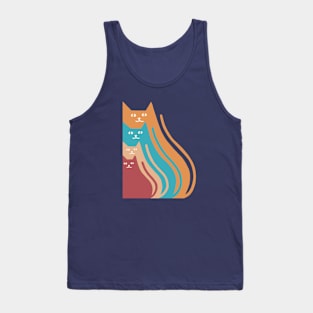 Cats colors Tank Top